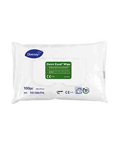 Diversey Oxivir Excel Wipe, 100 Tücher, Schnell-Desinfektionstücher