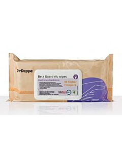 DrDeppe BetaGuard RFU Flowpack, 80 Tücher 