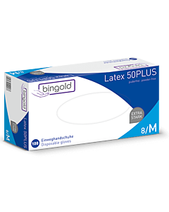 Bingold Latex 50PLUS, puderfrei