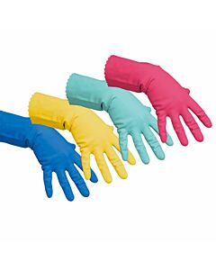 Vileda Handschuhe, Der Feine grün Multipurpose, Größe L (8,5-9)