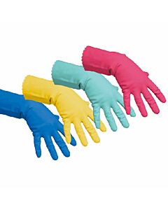 Vileda Handschuhe, Der Feine rot Multipurpose, Größe L (8,5-9)