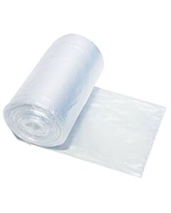 Deiss Müllbeutel HDPE 10 L, transparent, 5 my 320 x 440 mm, 50 Stück/Rolle