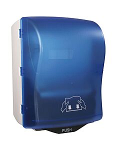 Rollenhandtuchspender Autocutsystem, blau