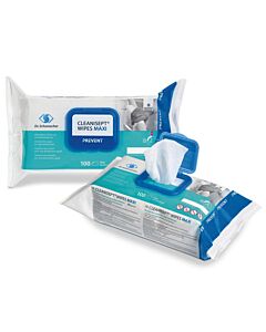 Dr. Schumacher Cleanisept Wipes Maxi (20x22 cm), alkoholfreie Tücher zur Schnelldesinfektion