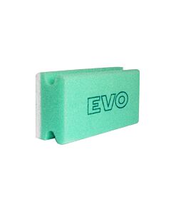 EVO Reinigungsschwamm, 70 x 150 mm, weißes Pad, grün