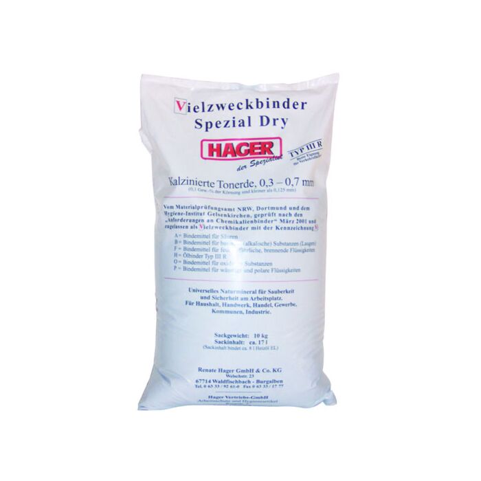 Öl- & Chemikalienbindemittel Spezial Dry Plus Typ IIIR, 10 kg - eHygiene