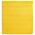 Schwammtuch, feucht, Größe 1, 19 x 21 cm gelb