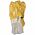 Nitrilhandschuh gelb, Größe 9, teilbeschichtet mit Strickbund