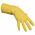 Vileda Multipurpose - Der Feine - Handschuh, gelb,  Größe: S (6,5-7)