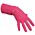 Vileda Multipurpose - Der Feine - Handschuh, rot,  Größe: S (6,5-7)